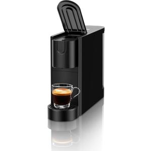 CHULUX RectoCaf Espresso Machine for Nespresso Original Capsule Pod, 20 Bar Professional Italian Pump Coffee Machine, Extra Mini Espresso Maker for Home & Office, Black