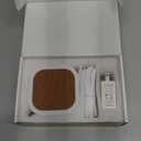 SleeZOO Sound Machine White Noise Machine with 25 Soothing Sounds 12 Colors Light with 10 Adjustable Levels 32 Adjustable Volumes 5 Timers Portable Sleep Machine for Adults Kids Baby (Wood)