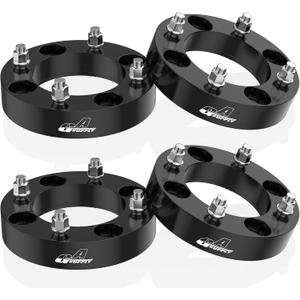 GAsupply ATV 4x137 Wheel Spacers 1.5 inch Fit for Can-Am Maverick Honda 1000R 1000X 1000-3 1000-5, 38mm 4 Lug Black 4x137mm Wheel Spacer with 12x1.5 Studs, 110mm Hub Bore, 4PCS