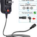 SoulBay 12W Universal Multi Voltage AC/DC Adapter Switching Power Supply with 8 Selectable Adapter Plugs, Suitable for 3 V to 12 V Device