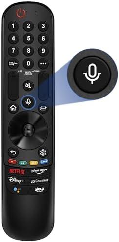 for LG TV Remote Replacement, for All 2019-2024 LG Remote Control for Smart TVs, for Magic Remote MR23/22/21/24GA with Voice and Pointer Function