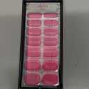 ohora Semi Cured Gel Nail Strips (N Tint High-Teen) - Pink, Tint, Works with Any UV/LED Lamps, Salon-Quality, Long Lasting, Easy to Apply & Remove - Includes 2 Prep Pads, Nail File & Wooden Stick