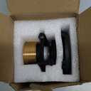 Artiwell Tip-Toe Bathtub Drains Trim Set with Two-Hole Overflow Faceplate, Replacement Bath Drain Trim Kit with 2-Hole Overflow Faceplate and Universal Fine/Coarse Thread (MATT Black)