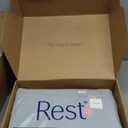 REST Evercool Cooling Comforter, Full/Queen, Blanket for Hot Sleepers, All Season Bedding to Keep Cool for Night Sweats, Breathable Lightweight Blanket, 90"x90" Inches, Cool Gray