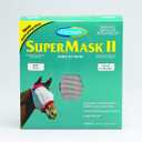 Farnam SuperMask II Fly Mask Without Ears for Foals, Full Face Coverage and Eye Protection from Insect Pests, Structured Classic Styling Mesh with Plush Trim, Foal Size