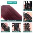Wine Red Pre Stretched Braiding Hair Non Toxic 26 inch Long Hypoallergenic Braiding Hair Pre Stretched Knotless Box Braids Crochet Low Temperature Synthetic Hair Extensions 3 Packs