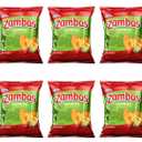 Zambos Plantain Chips: Spicy with Chili,Lime and Salt (Tajaditas de Pltano con Chile + Limn y Sal) Crunchy with spicy taste that many like | Salvajes del Trpico | 5.46 ounces (155grams) 6 pack, BB 05/11/2026