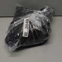 Saodimallsu Womens Cable Knit Cropped Sweater Fall Chunky Puff Long Sleeve Crewneck Loose Casual Pullover Tops (Small, Black)