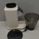 Tuni G1 Conical Burr Coffee Grinder, 48 Grind Settings Anti-static Burr Mill, Precision Electronic Timer and LED Touchscreen for Espresso/Drip/Cold Brew/French Press, Stainless Steel, Ivory