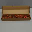 Fall Stems for Vases 6 Pack, 16.5" Artificial Berry Stems for Autumn Farmhouse with Orange Berry Picks and Faux Flower, Autumn Thanksgivings Harvest Decoration