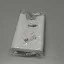 2 x Silicone Phone Holder for Bogg Bags, Attachment for Beach Bags, Phone Holder for Bogg & Similar Beach Bags, Compatible with Most Mobile Phones, White