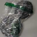 2 Pack Shopping Cart Wheels Replacement 5 inch Dia Rubber Foam Wheel Repair for Grocery Carts Folding Rolling Bag Bowling Ball Laundry Trolley Dolly Garbage Trash Can