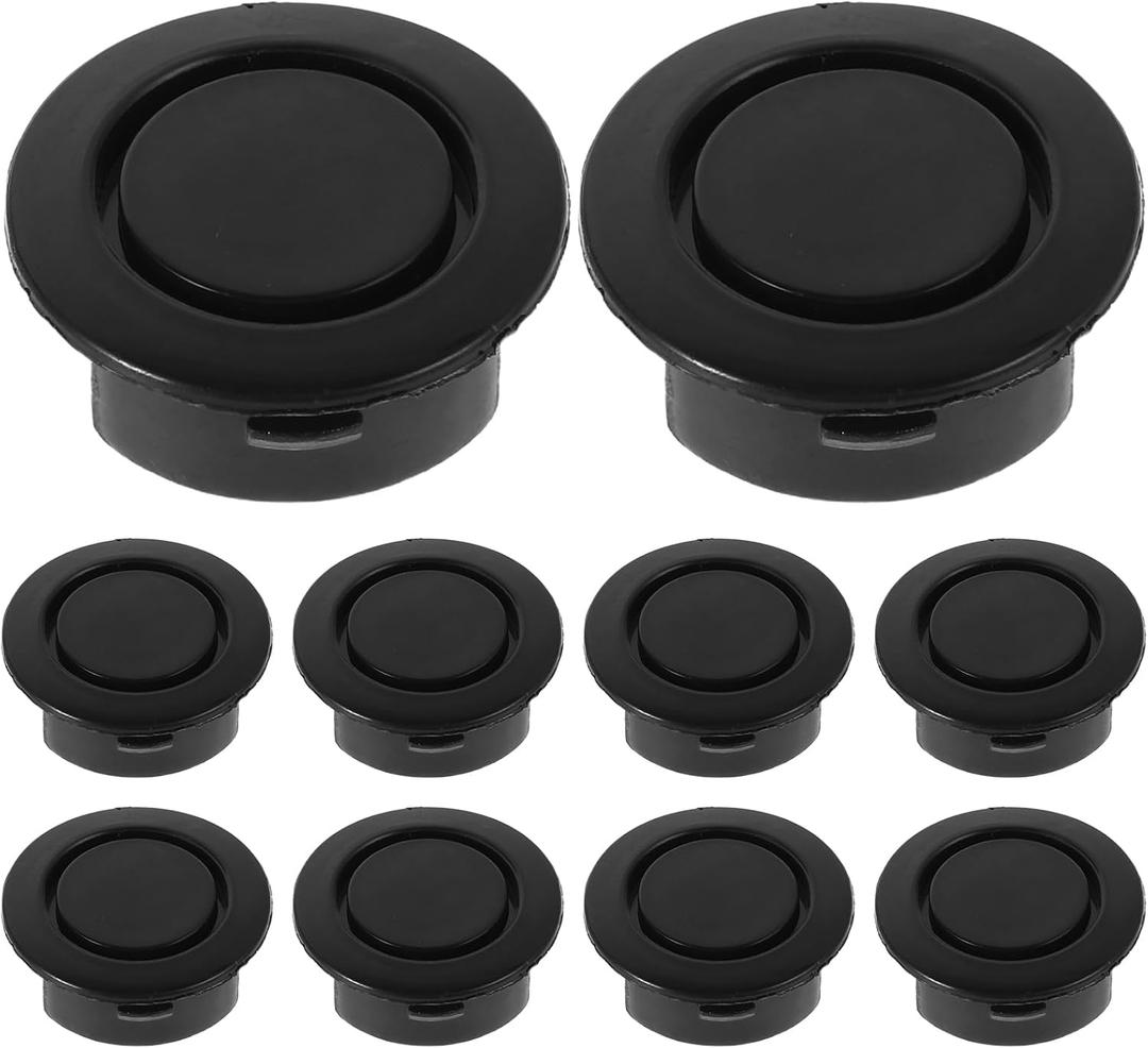 10pcs Bumper Sensor Hole Plugs, Bumper Sensor Plugs Universal Body Hole Cover for Truck Replacement Parts Exterior Accessories