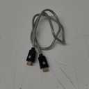GE 3-Feet A Plug to A Plug HDMI Cable, Braided,GRAY