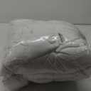 LEISURE TOWN Queen Mattress Pad Fitted Quilted Cotton Mattress Cover Cooling Soft Pillow Top Mattress Topper with Down Alternative Filling Mattress Protector with 8-21 Deep Pocket (60x80 White)