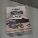 Buddew Electric Lunch Box for Adults, 80W Heated Lunch Box with Dual 1.5L Stainless Steel Portable Food Warmer,12/24/110V Lonchera Electrica Portatil for Travel&Work, Loncheras para Hombres de Trabajo (Black - Dual Container)