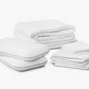 Resident Serenity Sleep Bundle Pillow, King, White 6 Count