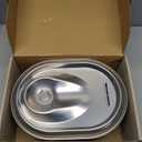 PETLIBRO Stainless Steel Cat Water Fountain, 101oz/3L Pet Water Fountain for Cats Inside, Food-Grade Dog Water Fountain, Automatic Cat Water Dispenser (Metal)