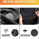 Grisun 32 Inch Built-in Grill Cover for Bull 45005 Built in Gas Grill, Grill Cover for Outdoor Grill, Bull Outdoor Kitchen & Grill Head Cover, Heavy Duty Waterproof BBQ Grill Cover with Handle