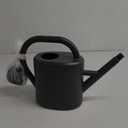 Watering Can 1 Gallon for Garden, Indoor Plants, Outdoor Plant House Flower, Large Long Spout with Sprinkler Head (Grey)