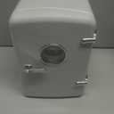 Frigidaire EFMIS171 Retro Mini Portable Personal Fridge - Ideal for Home, Office or Dorm - Includes Carrying Handle, AC/DC Wall/Car Charger (Grey)