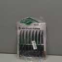 Upgraded Steak Knives Set of 8, Uncoated Stainless Steel Serrated Steak Knife Set, 4.5 Inch Steak Knife with Ergonomic Handle and Sharp Blades, Dishwasher Safe Dinner Knives for Kitchen, Restaurant