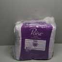 Poise Incontinence & Postpartum Pads for Bladder Leaks, 6 Drop Ultimate Absorbency, Long Length, 90 Count