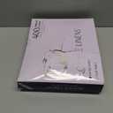 Royale Linen 400 Thread Count 100% American Grown Cotton Fitted Sheet Twin Size - All Around Elastic Fitted Sheet - Luxury Sateen Weave - Snug Fit Bottom Sheet Fit Up to 16" (Twin, Signature White)