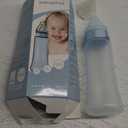 Made in USA aMACEing Zero Leak Baby Bottle with Anti-Colic Vent and Variable Flow, Leak Resistant, 10oz (Blue)