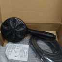 Veken Wide Rain Shower Head with Multi-Modes Handheld Water Spray,High Pressure Showerhead Combo with Arm for Bathroom Accessories,Home Decor Adjustable Dual Shower with Anti-Clog Nozzles,Matte Black (Standard Flow(2.5GPM))