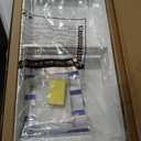 Neodrain No Tile Shower Niche, Stainless Steel Wall Niche 13.1"X25.1"(Inner Size 12"X24"), Two-Tier Bathroom Shelf, NO Tile Needed Recessed Storage for Bathroom Storage, White