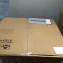 20 Inch Boho Caged Ceiling Fans with Lights Flush Mount, Layered Rattan Ceiling Fan with Light Remote Control with Reversible 6 Speeds for Bedroom, Nursery, Living Room, E12 Base, Indoor