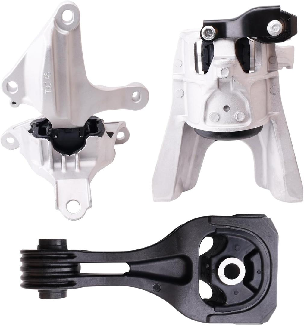 SHERXINBO Engine Motor Mount Compatible with Civic 2016-2021 1.5L L4 Automatic CVT Trans Turbocharged Replacement for A65136 A65129 A45006 50820TBCA01 50850TBCA81 50890TBAA82