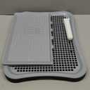 Indoor Dog Potty, Puppy Changing Pee Pad Holder Tray Training with Splash Guard for Small Dogs Toilet Indoor Outdoor, Waterproof Easy Clean 20" L x 15.1" W x 10.7" H