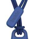 Belkin Apple Airtag Secure Holder With Strap - Apple Air Tag Keychain - Airtag Holder With Strap For Key Ring - Airtag Keychain Accessories - Scratch Resistant Airtag Case With Raised Edges - Blue