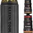 Klein Tools 32303HD Impact Driver Set, 20-in-1 SAE Impact Rated Sockets and Screwdriver Tool with Phillips, Slotted, Square and Torx Tips