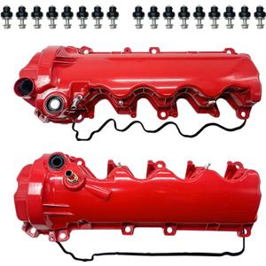 9L1Z6582C 264-909 Engine Valve Cover with Gasket Compatible with 2004-2014 Ford Expedition/F-150/F-250/F-350/Mustang, Fit for 2005-2014 Lincoln Mark LT/Navigator, Fit for 2006-2010 Mercury Mountaineer