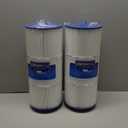 Cryspool 06046 Filter Compatible with J-300, J400, 6CH-960, FC-2800, PJW60TL-F2S, Premium, Closed Handle(Not Removable Tops), 60 Sq. Ft Spa Filter Cartridge, 2 Pack