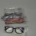 CCVOO 6 Pack Blue Light Blocking Reading Glasses, Anti Headache/Glare/Eye Strain Readers Computer Eyeglasses Women/Men (6 Pack Mix,2.25)