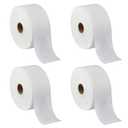 4pcs Scrap Tape for Quilting 2.5 Inches 25 Yard Fabric Scraps Water Soluble Diagonal Seam Tape for Sewing Non-Woven Tapes Scrap Booking Tapes Easy Attachment for Quilting Hemming Accessories