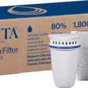 Brita Refillable Filter Starter Kit for Pitchers and Dispensers, BPA-Free, 80% Less Plastic*, Each Lasts Two Months, Includes 1 Shell and 3 Refillable Water Filters