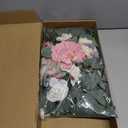 Wedding Arch Decorations 2 Pack - Reusable Artificial Hanging Flowers Floral Swag Greenery Garland for Wedding Welcome Sign Backdrop Bridal Ceremony Reception Backdrop, Baby Shower