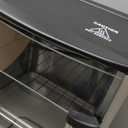 Nutrichef Vertical Countertop Oven with Rotisserie, Bake, Broil, & Kebab Rack Functions - Adjustable Settings - 2 Shelves - 1500W - Thanksgiving Turkey - Includes Grill, Kebab skewer racks & bake pan