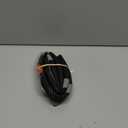 Elantrip Sport Leather Steering Wheel Cover 14 1/2 inch to 15 inch Universal, Padded Soft Grip Breathable for Car Truck SUV Jeep, Anti Slip Odorless Black and Gray