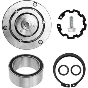 AC Compressor Clutch Bearing and Hub Plate Kit, Replacement for Acura ILX Hybrid 2013 2014 2015, Replacement for Honda Civic Hybrid 1.5L 2012 2013 2014 2015