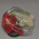 (2 Pack) Animal Body Scrubber Natural Linen Shower Ball for Toddler Kids Gentle Exfoliating Bath Sponge Loofah Pouf in Yellow Starfish Red Crab with Cute Big Eyes Design