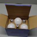 A19 Dusk to Dawn Sensor LED Light Bulbs Outdoor, Warm White 3000K, Energy Efficient 9W(60 Watt Equivalent), E26 Standard Base, Auto on/Off Photocell Automatic, 25,000 Hour Lifetime, 6-Pack