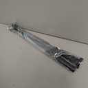 Shower Curtain Rod Spring Tension:Black Shower Rods for Bathroom 34 to 43 Inch,1 Inch Modern Heavy Duty Adjustable Tension Shower Curtain Rod No Drilling No-Slip Easy Install,Matte Black