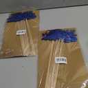 Pack of 2 10 PCS Graduation Class Centerpieces Blue Class of 2025 Graduation Centerpieces, 2025 Graduation Centerpieces for Tables Cake Toppers