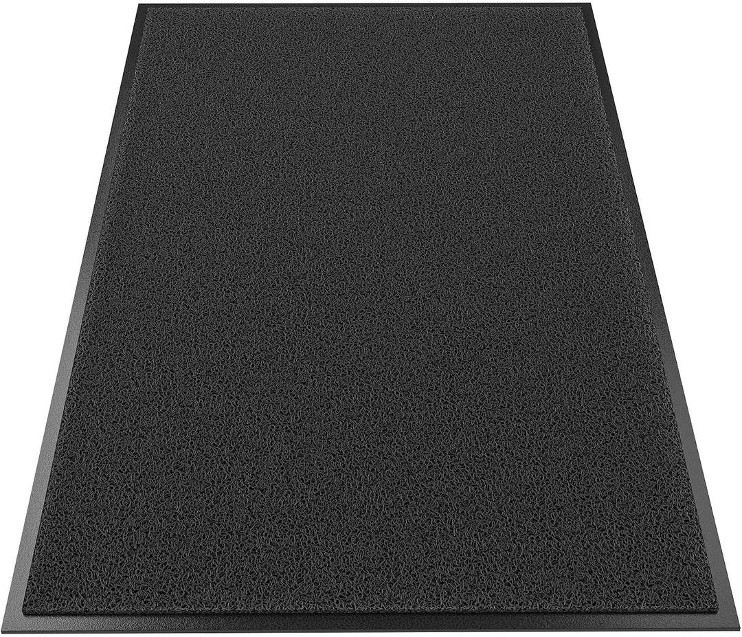 Front Door Mat Outside Entrance, 72" x 48" Doormat Outdoor Indoor Entrance, Non Slip Indoor Mats for Entryway, Heavy Duty Waterproof Low Profile Welcome Mat for Entry, Patio, High Traffic Areas